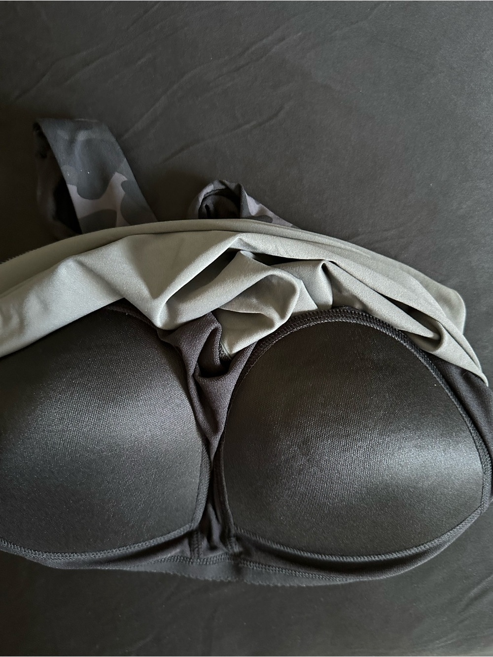 CRZ YOGA Racerback Crop Bikini Tops
Built-in Pads, A-D Cup High Neck Swim top - Picture 8 of 8